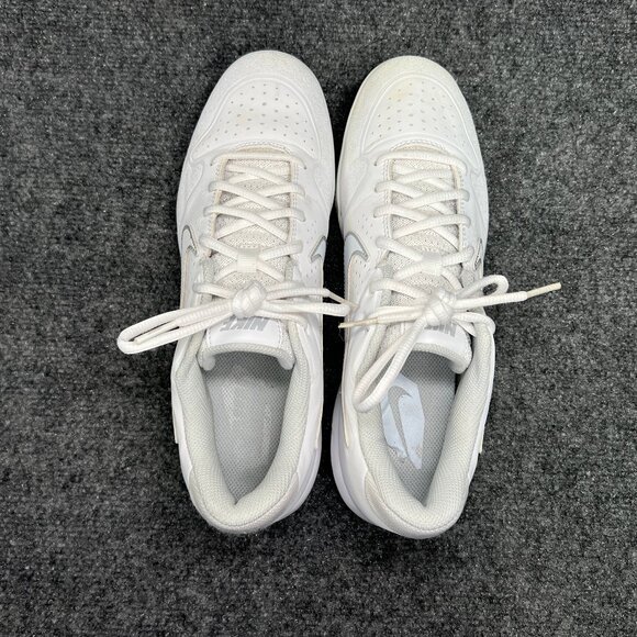 Nike Alpha Huarache Varsity Low Baseball‎ Cleats Men's 9.5 White Athletic Shoes - Picture 8 of 12